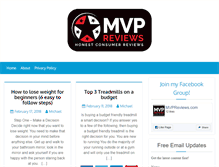 Tablet Screenshot of mvpreviews.com